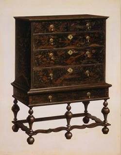 William and Mary Style Dresser